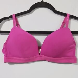 Pink Lover Pink Everyday Comfort Seamless Bra Size 34C